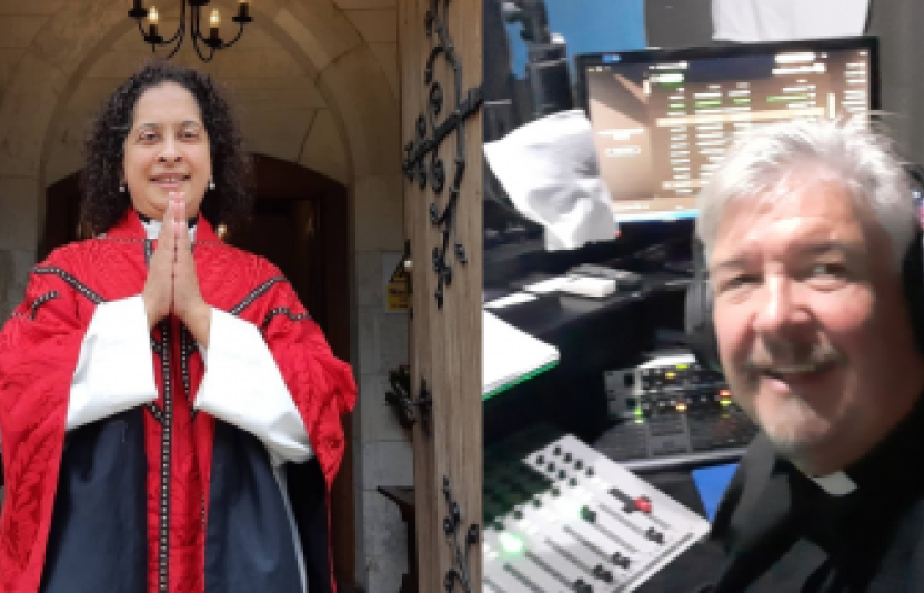 Revd Smitha Prasadam and Revd Marcus Ronchetti