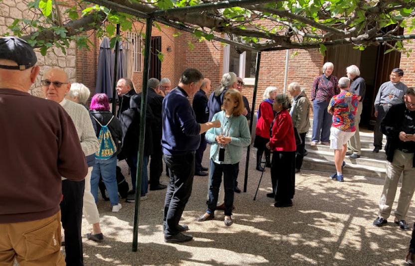 A community lunch post Chrism service.