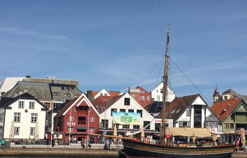 Stavanger wharf houses