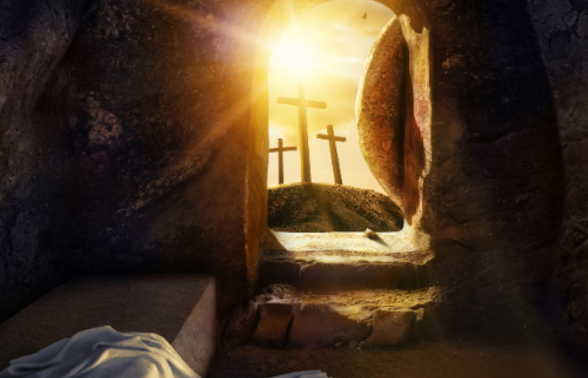 Easter scene