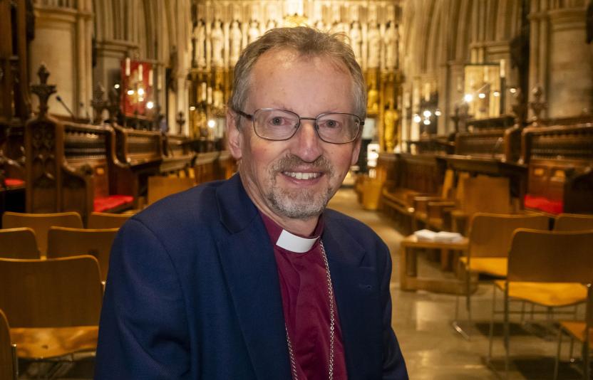 head and shoulders of Bishop Robert