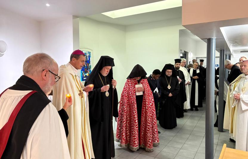 Ecumenical service at Holy Trinity Brussels 