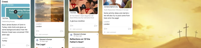 A screenshot of a Padlet