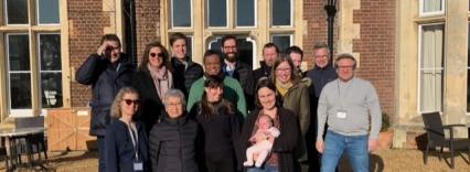 group picture of Ordinands in 2022 
