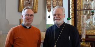 Clergy at Holy Trinity in Helsinki.