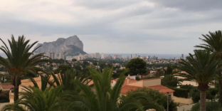 The historic seaside resort of Calpe.