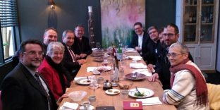 A lunch with the ecumenical leaders of France.
