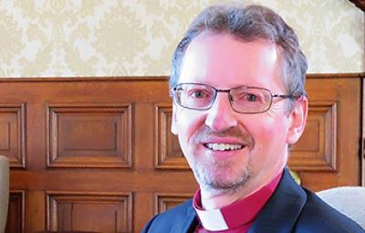 A close-up photograph of Bishop Robert.