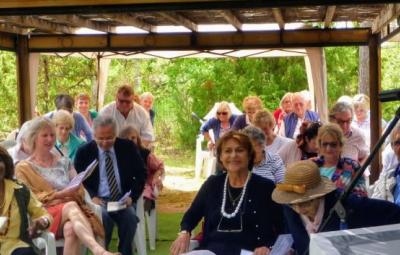 The chaplaincy of Lorgues celebrating Ascension.
