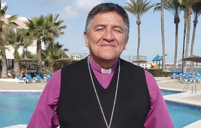 The Anglican Bishop of Peru, The Right Reverend Bill Godfrey.