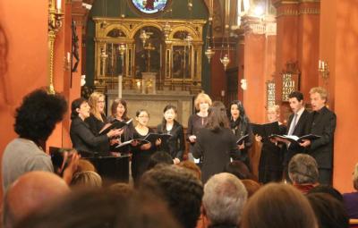chior singing