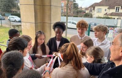 Confirmation candidates at Maison-Lafitte