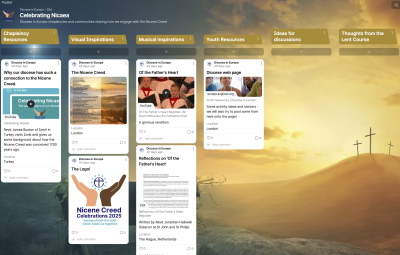 A screenshot of a Padlet