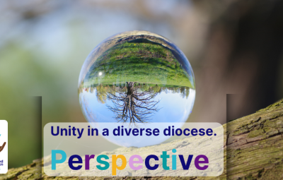 Text on a background