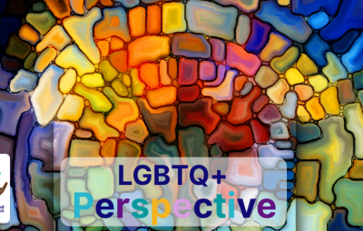 kaleidoscope and text