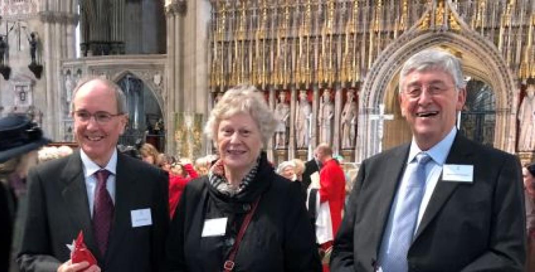 Susan Boyd, David Coulson and David White.